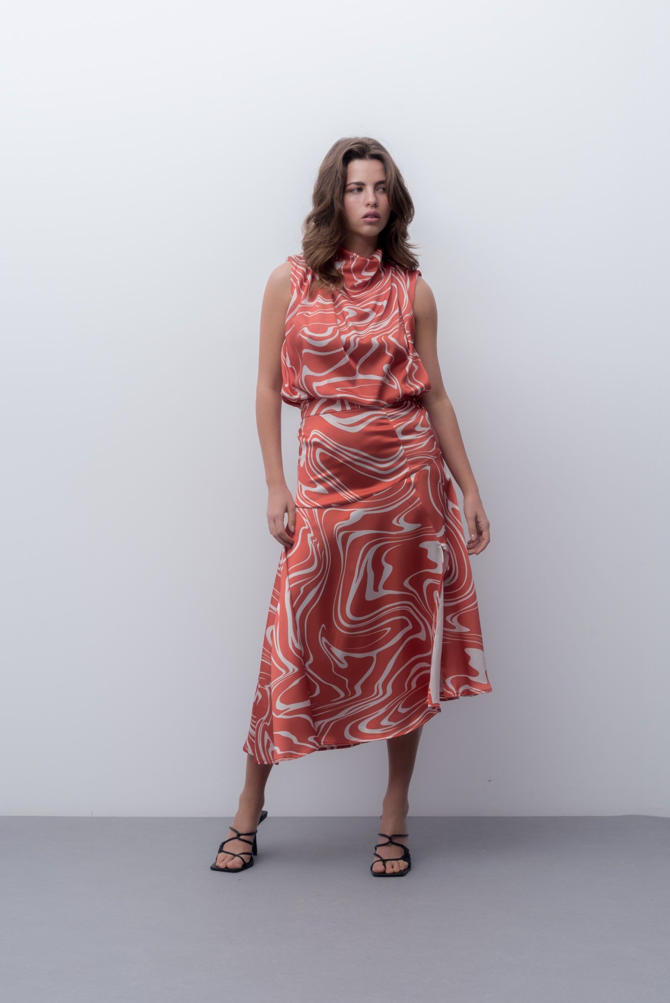 SAIA MIDI ESTAMPADA