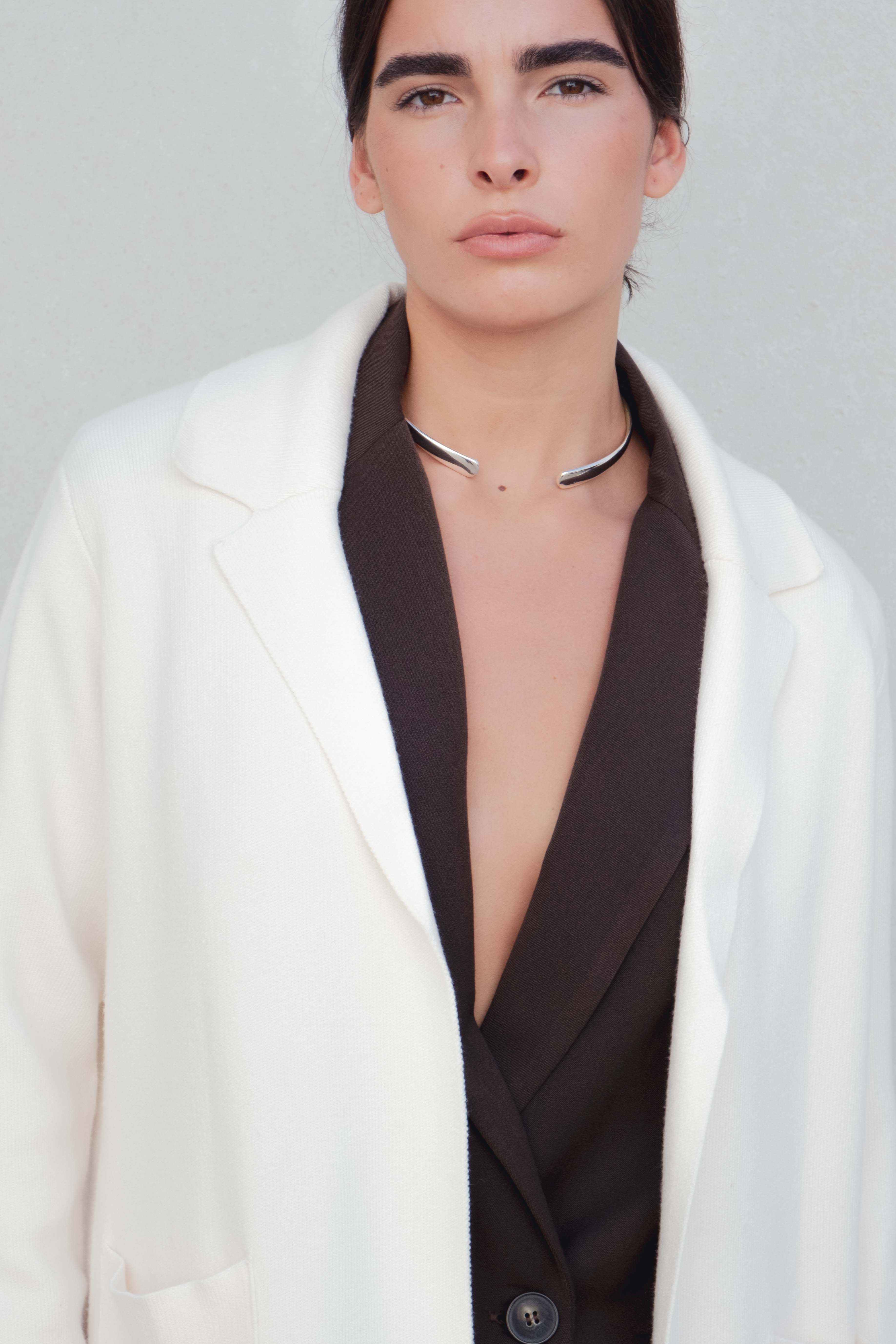 CASACO OVERSIZE DE MALHA