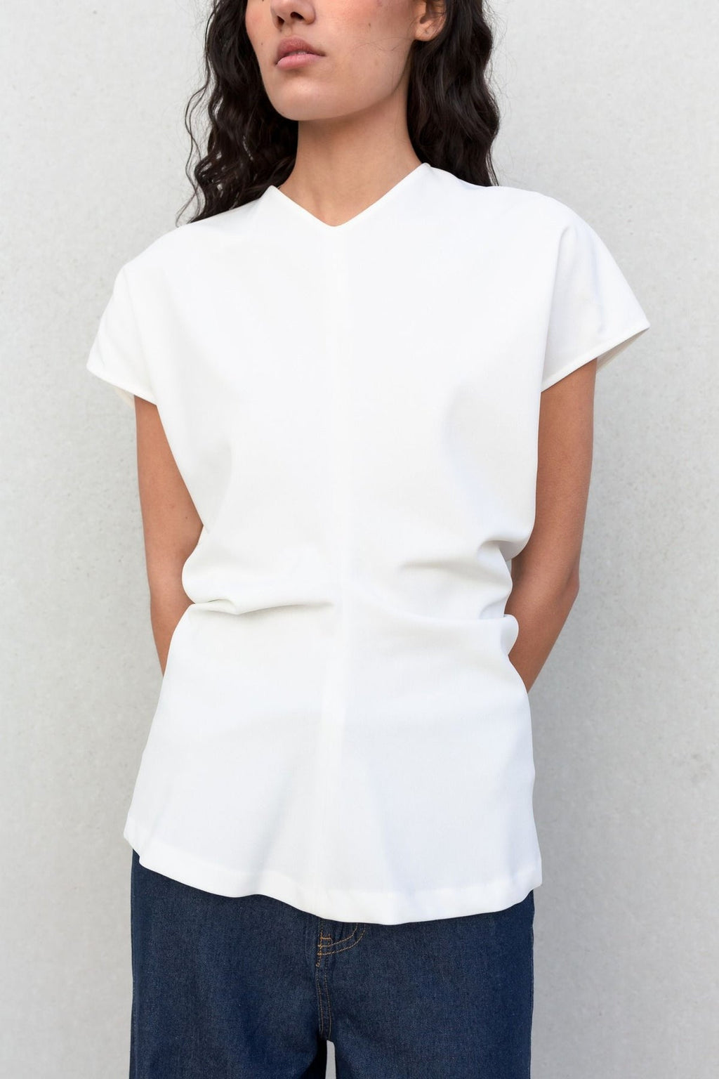 BLUSA COM FRANZIDO