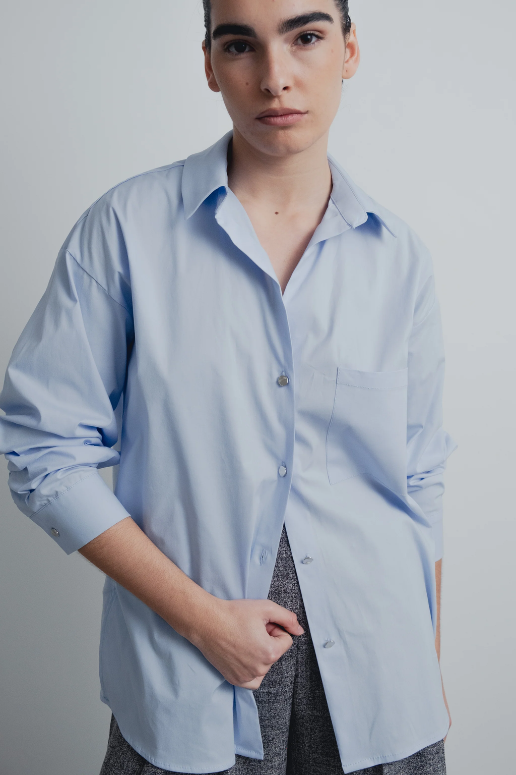 CAMISA DE POPELINE OVERSIZED