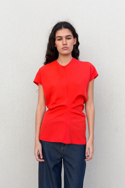BLUSA COM FRANZIDO