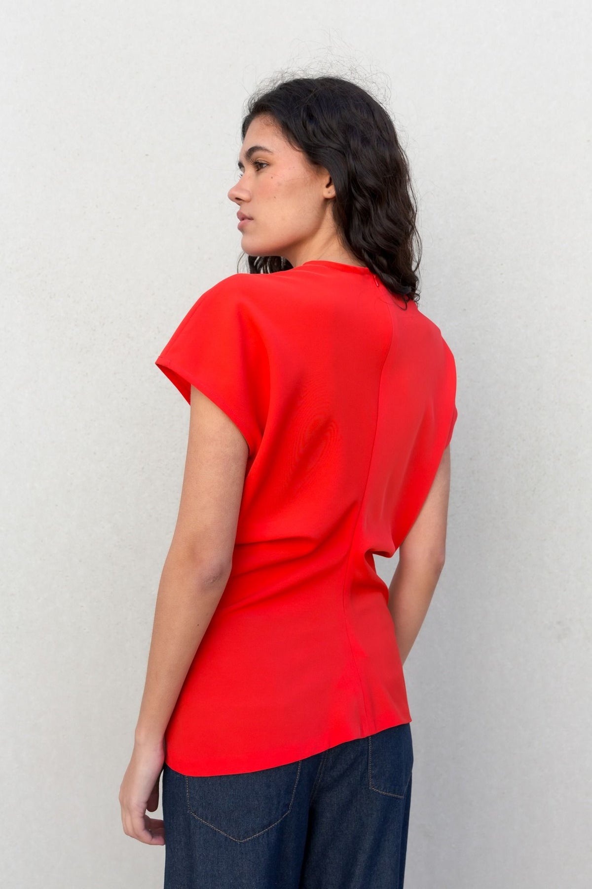BLUSA COM FRANZIDO